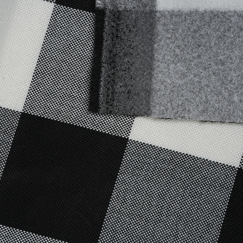 10*10 Plaid polyester hørstof