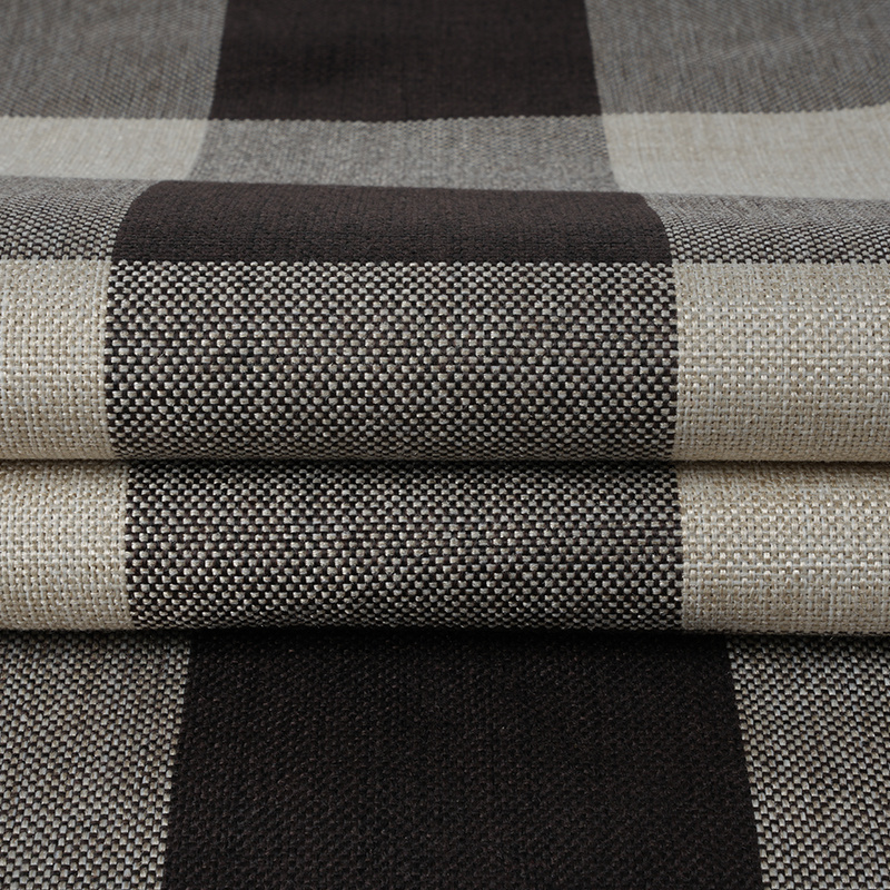 10*10 Plaid polyester hørstof