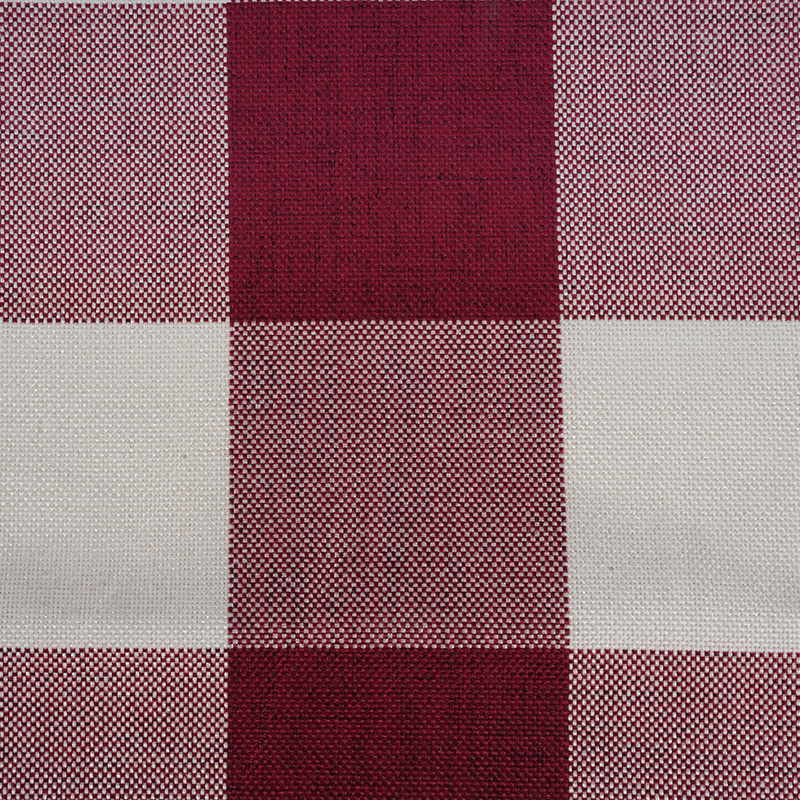 10*10 Plaid polyester hørstof